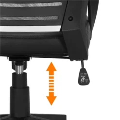 Yaheetech Adjustable Office Chair Midback Computer Chair With Lumbar Support -Furniture GUEST 3df09ee2 d3d2 4943 b94f b7cadf44b5c8