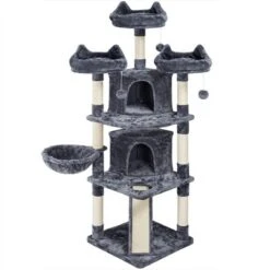 Yaheetech 69"H Large Plush Cat Tree With Platforms For Kittens Cats -Furniture GUEST 3e213b4f 8e7b 4f3a a6a6 f33932c7e2d9