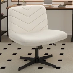 Yaheetech Fabric Swivel Desk Chair Office Chair For Home Office