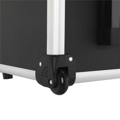 Yaheetech Professional Makeup Case Aluminum Rolling Makeup Trolley 7 Yaheetech Professional Makeup Case Aluminum Rolling Makeup Trolley - Image 7