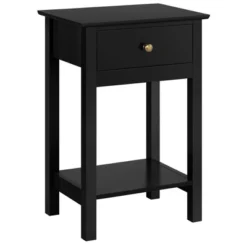 Yaheetech Wooden Bedside End Table For Living Room, Bedroom -Furniture GUEST 40f470d2 4bec 4fb6 b01a 5f18ee846dba