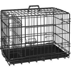 Yaheetech Metal Dog Crate For Small To Medium-Sized Dogs, Black -Furniture GUEST 41f4cfb9 487e 453f 960b 4c670968fa03