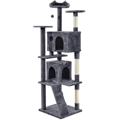 Yaheetech 80inch Multilevel Cat Tree Condo Cat Tower 8 Yaheetech 80inch Multilevel Cat Tree Condo Cat Tower - Image 8