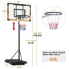 Yaheetech Portable Basketball Hoop For Indoors Outdoors