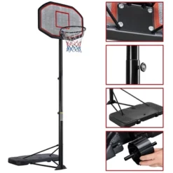Yaheetech 43-inch Portable Basketball Hoop 9-12ft Adjustable Height Basketball Hoop System For Outdoors -Furniture GUEST 47e49bb4 5a91 46f7 bb3a 9ca9d4bc6a61