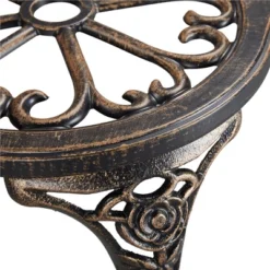 Yaheetech Outdoor Metal Bench Patio Park Bench -Furniture GUEST 499636db 6ab1 412a b796 37896e3e6d32