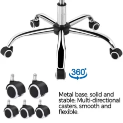 Yaheetech Modern Faux Leather Office Desk Chair -Furniture GUEST 4b6d4809 aeda 40ad b3d6 6ecd5e7129f2