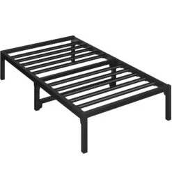 Yaheetech Metal Platform Bed Frame With Ultra-Durable Steel Slat Support -Furniture GUEST 4b741d5c ca85 471e 8bc5 80ee668c8929