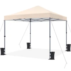 Yaheetech 10x10ft Pop-up Canopy With One-Push-To-Lock Setup Mechanism -Furniture GUEST 4cfad3ec 0a0a 4550 ac08 30080365dd0b