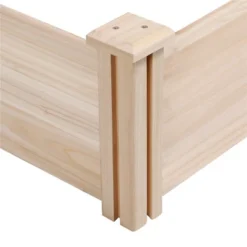 Yaheetech Wooden Raised Garden Bed For Yard Brown -Furniture GUEST 4d14709b c8db 4ac5 8e78 ff3cb914b034