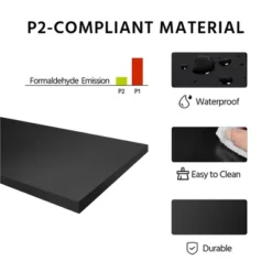 Yaheetech 3 Drawer End Table With Solid Wood Legs For Bedroom, Living Room -Furniture GUEST 4fccae04 30fe 4b41 a30c dc7d2b076793