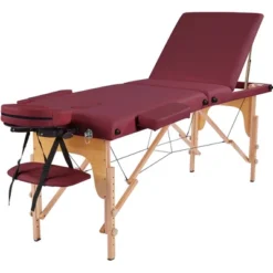 Yaheetech 3 Folding Massage Tables Adjustable Massage Bed -Furniture GUEST 4fd75ec0 02bd 4faa b833 f0361e924166