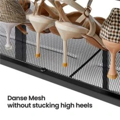 Yaheetech 6-Tier Shoes Rack Shelf Organizer Entryway Shoes Shelf With Storage Box, Rustic Brown -Furniture GUEST 50b291ff 2a99 445c a1f9 fb8f4bcb563f