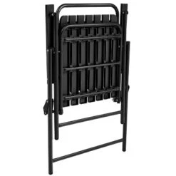 Yaheetech 4pcs Outdoor/ Indoor Foldable Plastic Slatted Folding Dining Chairs With Metal Frame For Garden, Patio, Porch, Balcony -Furniture GUEST 524d1022 0cb2 4d3b bdae 4cfb7c4b03db