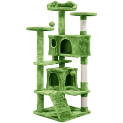Yaheetech 54"H Cat Tree With 2 Condos For Kittens Small Cats -Furniture GUEST 52cdb264 fb4d 49e1 9e8d 1669bdbc0f18