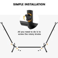 Yaheetech 2-people Hammock & Stand Set With Storage Bag 13 Yaheetech 2-people Hammock & Stand Set With Storage Bag -Furniture GUEST 52d50cce dd27 462a a9cc 44b529bc43db