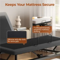 Yaheetech Upholstered Adjustable Bed Frame With Independent Head AndFoot Incline 12 Yaheetech Upholstered Adjustable Bed Frame With Independent Head AndFoot Incline -Furniture GUEST 538ed96b dc16 46df 91d4 7b7f81f7cfc1