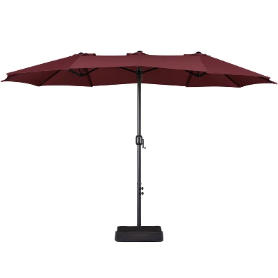 Yaheetech 13 Ft Outdoor Patio Umbrella With Crank 7 Yaheetech 13 Ft Outdoor Patio Umbrella With Crank - Image 7