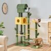 Yaheetech 68.5inch Oasis-themed Cat Tree Cat Tower, Green