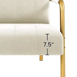 Yaheetech Modern Upholstered Sofa Couch With 2 Pillows For Bedroom, Home Office, Studio 16 Yaheetech Modern Upholstered Sofa Couch With 2 Pillows For Bedroom, Home Office, Studio -Furniture GUEST 561fe790 4b25 4027 a7c2 1bd56d3a6175