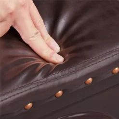 Yaheetech Pack Of 4 Stackable Industrial Style Vintage Riveted Metal Dining Chairs, For Indoor Outdoor Bistro Cafe -Furniture GUEST 57c79a9b f961 44e0 9aa2 afb1de778efe