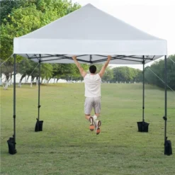 Yaheetech Outdoor Canopy 10'x10' For Camping Wedding Parties