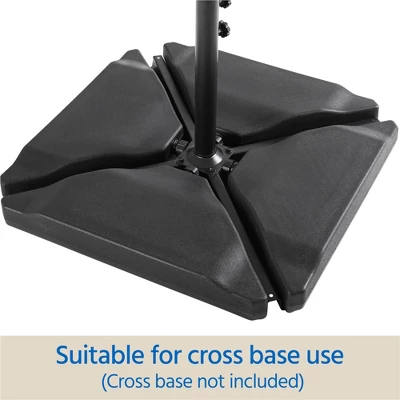 Yaheetech 4-Pieces Water Sand Filling Plastic Base Stand 7 Yaheetech 4-Pieces Water Sand Filling Plastic Base Stand - Image 7