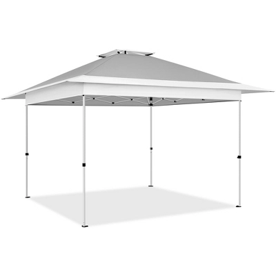Yaheetech 13X13 Ft Portable Pop-Up Canopy With Adjustable Height And Ground Anchors & Guy Lines 9 Yaheetech 13X13 Ft Portable Pop-Up Canopy With Adjustable Height And Ground Anchors & Guy Lines - Image 9