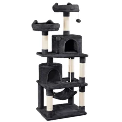 Yaheetech 62.2"H 3-Level Cat Tower With 2 Condos For Indoor Cats 22 Yaheetech 62.2"H 3-Level Cat Tower With 2 Condos For Indoor Cats -Furniture GUEST 5a45af23 1625 4539 bdb8 65824b408780