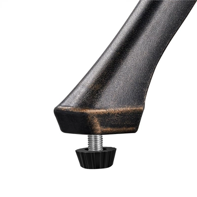 Yaheetech Outdoor Patio Bistro Dining Table For Garden Backyard Bronze 6 Yaheetech Outdoor Patio Bistro Dining Table For Garden Backyard Bronze - Image 6