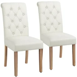 Yaheetech 2pcs Classic Fabric Upholstered Dining Chair Kitchen Chair 20 Yaheetech 2pcs Classic Fabric Upholstered Dining Chair Kitchen Chair -Furniture GUEST 5dc896f4 c741 4a28 a2d4 249ca8f0b38e