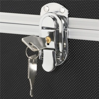 Yaheetech Professional Makeup Case Aluminum Rolling Makeup Trolley 6 Yaheetech Professional Makeup Case Aluminum Rolling Makeup Trolley - Image 6