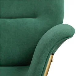 Yaheetech Modern Fabric Upholstered Accent Chair Armchair With Golden Metal Legs For Living Room -Furniture GUEST 6573c5fa 4847 4e64 9ec7 c3d6b0bfd096