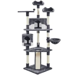 Yaheetech 79"H Large Cat Tower With Condos & Scratching Posts -Furniture GUEST 66283efb f2d6 46ba 977e 5a2475c4f01d