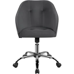 Yaheetech Velvet Desk Chair For Home Office, Soft Height Adjustable 360° Swivel Computer Chair 17 Yaheetech Velvet Desk Chair For Home Office, Soft Height Adjustable 360° Swivel Computer Chair -Furniture GUEST 6650e146 d5f6 4346 a541 98391e36d477
