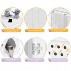 Yaheetech Decorative Cat Litter Box Furniture -Furniture GUEST 69d52f55 ba9c 4893 bbba b2665be9a65c