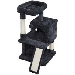 Yaheetech 36"H Cat Tree House With 2 Condos For Small Cats Kittens 10 Yaheetech 36"H Cat Tree House With 2 Condos For Small Cats Kittens -Furniture GUEST 6c6bf6aa b393 47cb 9748 dcabe468a7be