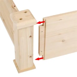 Yaheetech 3 Tier Raised Garden Bed Elevated Flowers Vegetables Planter Wood -Furniture GUEST 6d0a25ae 9824 4242 9f0c 07bd3c0cdb59