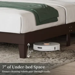 Yaheetech Farmhouse Wooden Bedframe -Furniture GUEST 6d2c4669 f175 477a 8609 be7606027e07