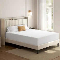 Yaheetech 12" Gel Memory Foam Mattress With Green Tea Scent, Cooling Tech, 3 Foam Layers -Furniture GUEST 6f699fd2 d004 4b34 bdc2 4765e187d5da