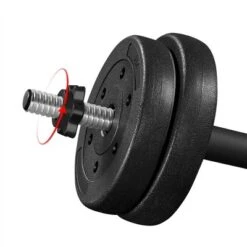 Yaheetech 66LB Adjustable Dumbbell Set Black -Furniture GUEST 6fe43559 0c60 4b7f bbfd ae4fb903cce3