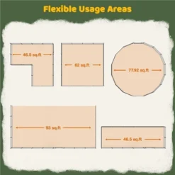 Yaheetech 31.5″ Tall Foladable Dog Playpen , 16 Panels With Door For Small Dogs For Outdoor And Indoor Use -Furniture GUEST 6ffa7b04 5505 4317 9138 24d835148d23