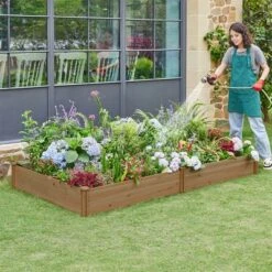 Yaheetech Wooden Raised Garden Bed