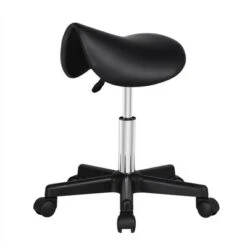 Yaheetech Rolling Saddle Stool Hydraulic Adjustable Salon Chair -Furniture GUEST 7222b586 3cb9 4f41 af6a c4eba6a4e3bc
