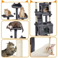 Yaheetech 72inch Multi Level Cat Tree Cat Tower 13 Yaheetech 72inch Multi Level Cat Tree Cat Tower -Furniture GUEST 77cfa3a0 5829 4546 ab9b 06294b553ca4
