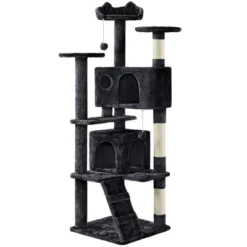 Yaheetech 61.5"H Cat Tree With 2 Condos For Kittens Small Cats 25 Yaheetech 61.5"H Cat Tree With 2 Condos For Kittens Small Cats -Furniture GUEST 789a8ff4 10f1 4fa5 afbd d86239c39eb0
