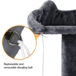 Yaheetech 61.5"H Cat Tree With 2 Condos For Kittens Small Cats 19 Yaheetech 61.5"H Cat Tree With 2 Condos For Kittens Small Cats -Furniture GUEST 79240200 d65c 4470 a0cd e3ee58a7588f