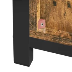 Yaheetech TV Cabinet For 65-inch TVs, Industrial TV Stand With Sliding Barn Doors，Rustic Brown -Furniture GUEST 7b0fc720 3097 440d b917 e6319119eb53