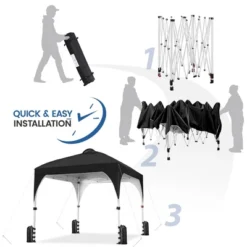 Yaheetech 8x8 FT Pop Up Canopy Tent With Roller Bag -Furniture GUEST 7b353684 7407 4f7f b3ad 45f45ac1d798