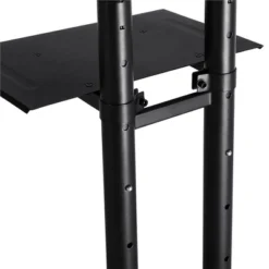 Yaheetech Adjustable Modern Mobile TV Stand TV Cart Black -Furniture GUEST 7bba70ef e0a5 4626 ad39 c7d204440730